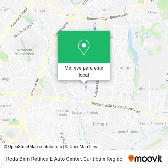 Roda Bem Retifica E Auto Center mapa