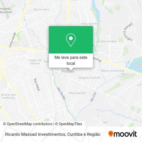 Ricardo Massad Investimentos mapa