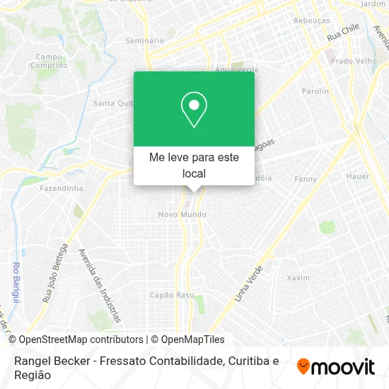 Rangel Becker - Fressato Contabilidade mapa