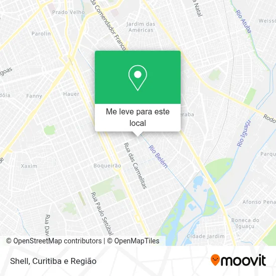 Shell mapa