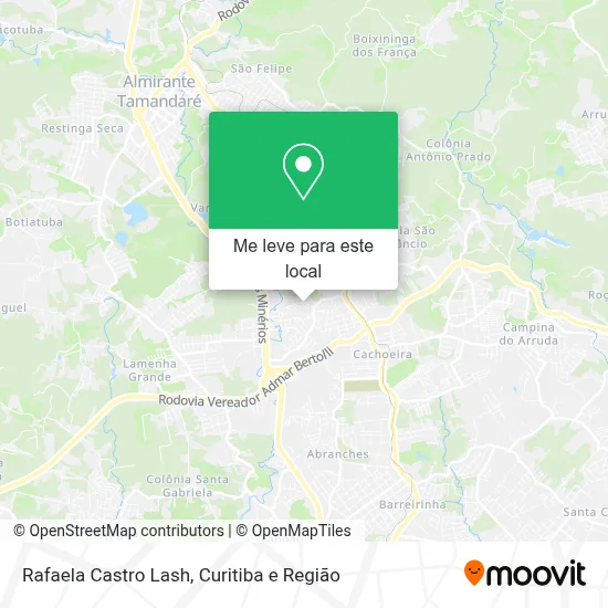 Rafaela Castro Lash mapa