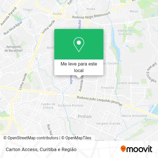Carton Access mapa