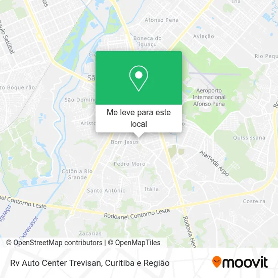Rv Auto Center Trevisan mapa