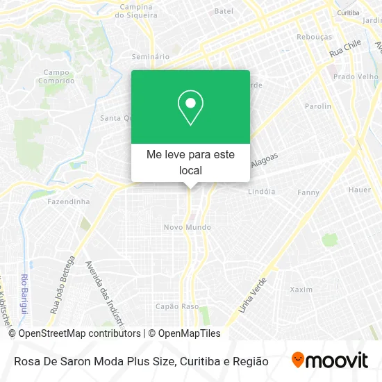 Rosa De Saron Moda Plus Size mapa