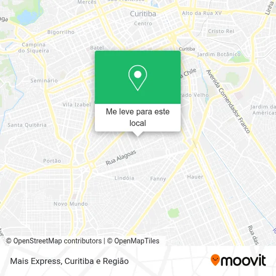 Mais Express mapa