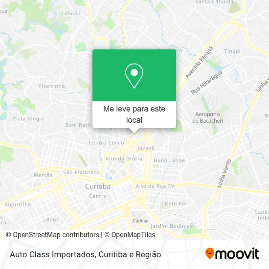 Auto Class Importados mapa