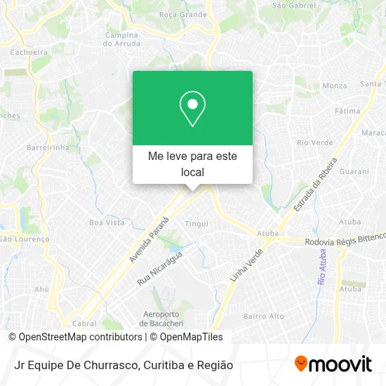 Jr Equipe De Churrasco mapa