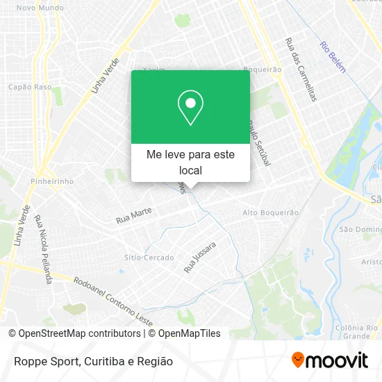 Roppe Sport mapa