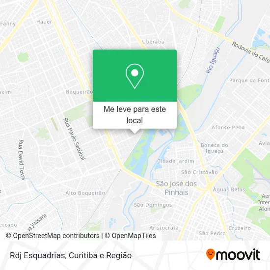 Rdj Esquadrias mapa