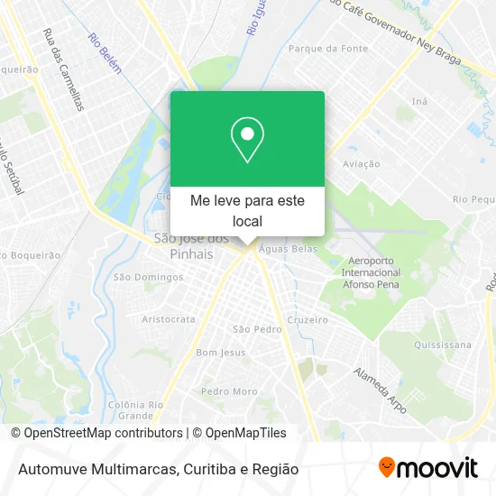 Automuve Multimarcas mapa