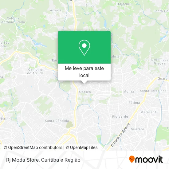 Rj Moda Store mapa