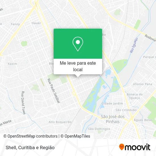 Shell mapa