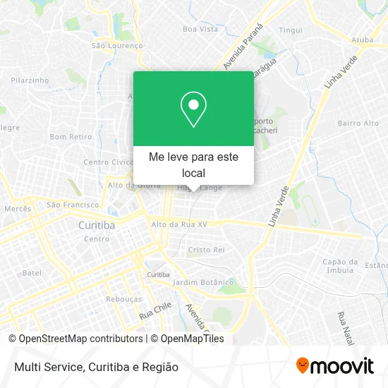 Multi Service mapa