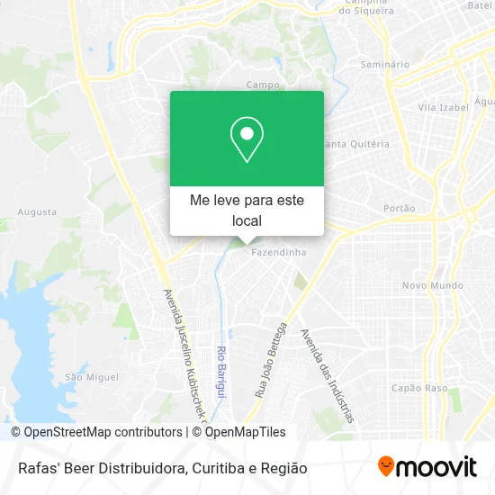 Rafas' Beer Distribuidora mapa
