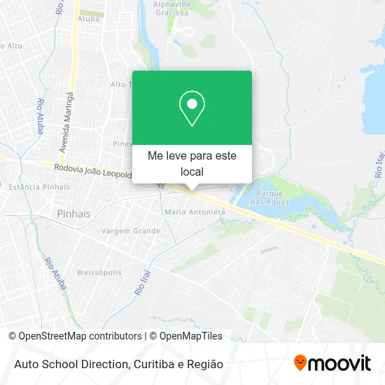 Auto School Direction mapa