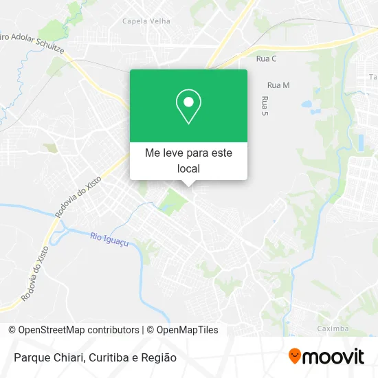 Parque Chiari mapa