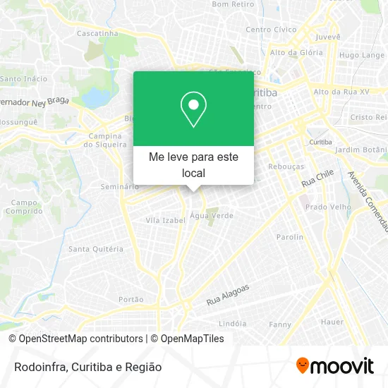 Rodoinfra mapa