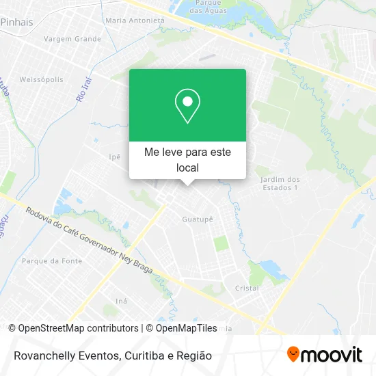 Rovanchelly Eventos mapa