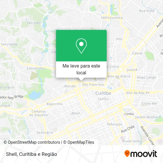Shell mapa