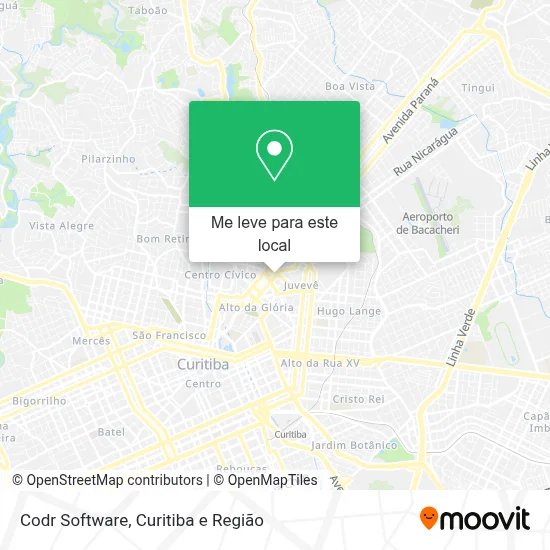 Codr Software mapa