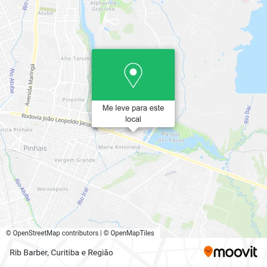 Rib Barber mapa