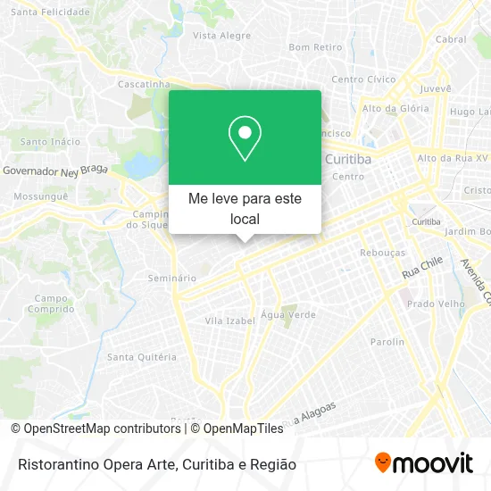 Ristorantino Opera Arte mapa