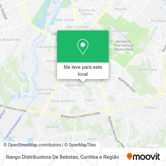 Rango Distribuidora De Bebidas mapa