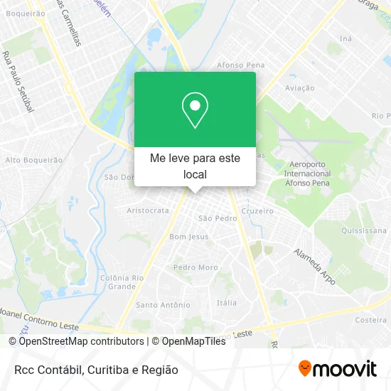 Rcc Contábil mapa