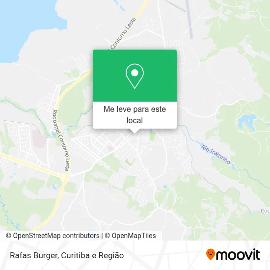 Rafas Burger mapa