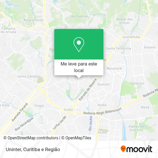 Uninter mapa