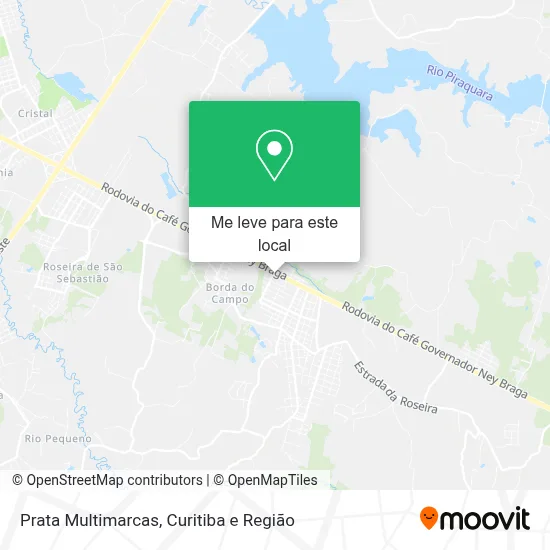 Prata Multimarcas mapa
