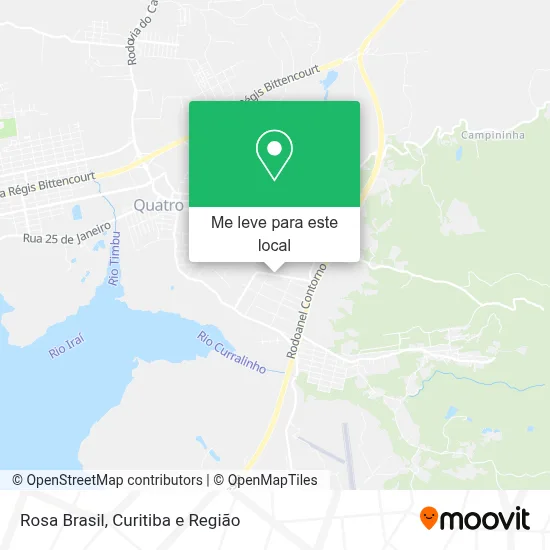 Rosa Brasil mapa