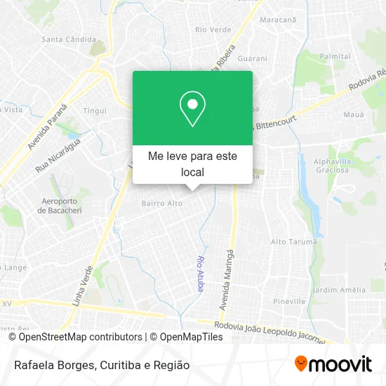 Rafaela Borges mapa