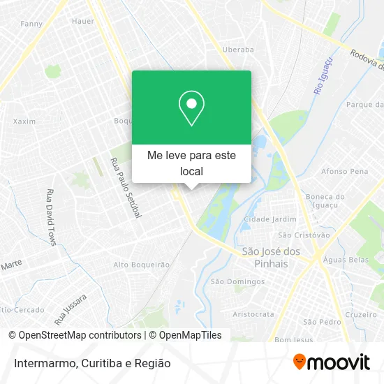 Intermarmo mapa