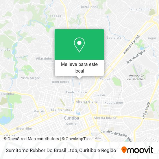 Sumitomo Rubber Do Brasil Ltda mapa