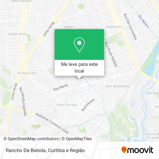 Rancho Da Bebida mapa