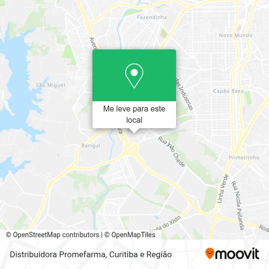 Distribuidora Promefarma mapa