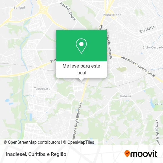 Inadiesel mapa