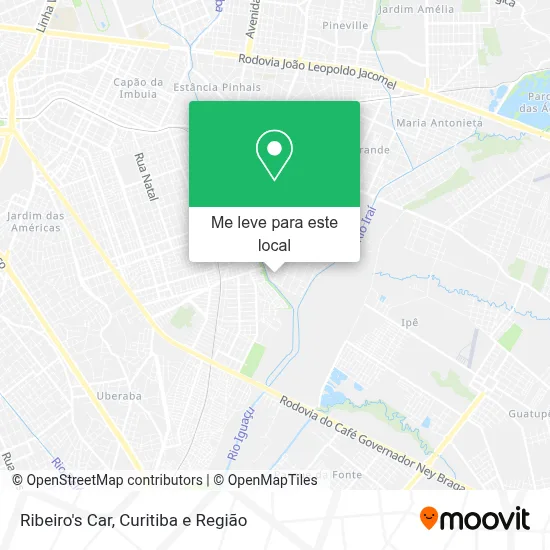 Ribeiro's Car mapa