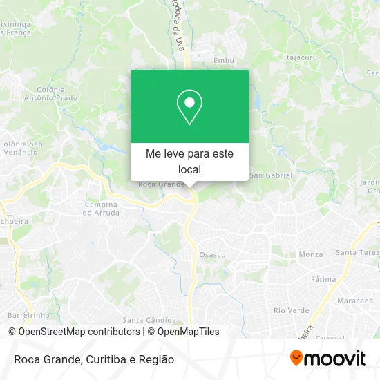 Roca Grande mapa