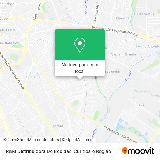 R&M Distribuidora De Bebidas mapa