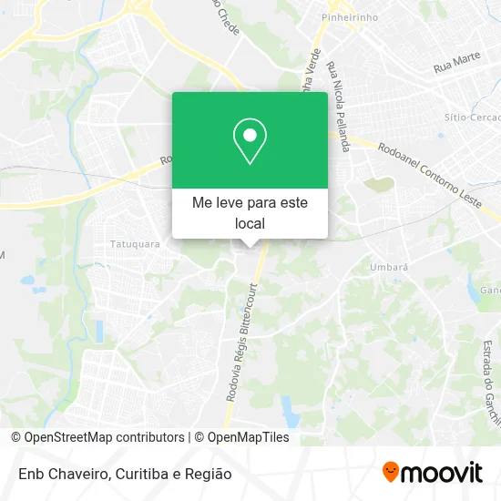 Enb Chaveiro mapa