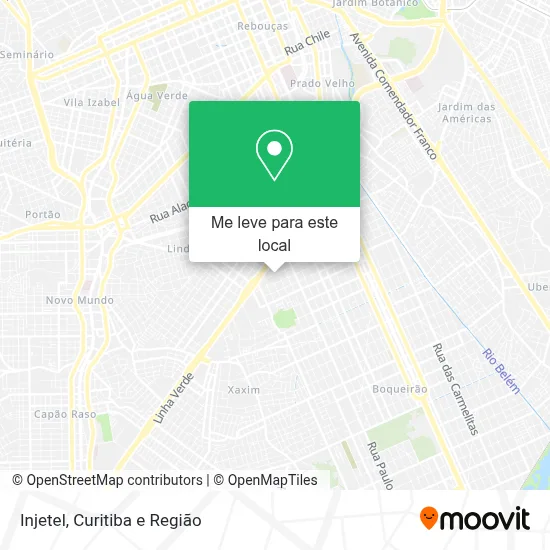 Injetel mapa