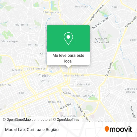 Modal Lab mapa
