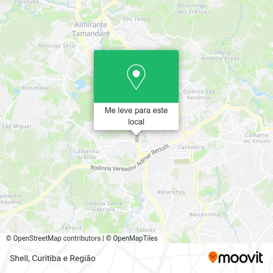 Shell mapa