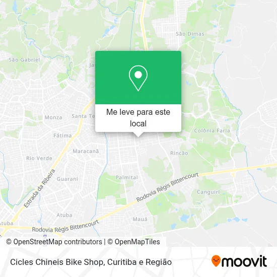 Cicles Chineis Bike Shop mapa
