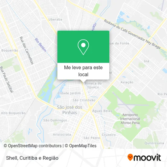 Shell mapa