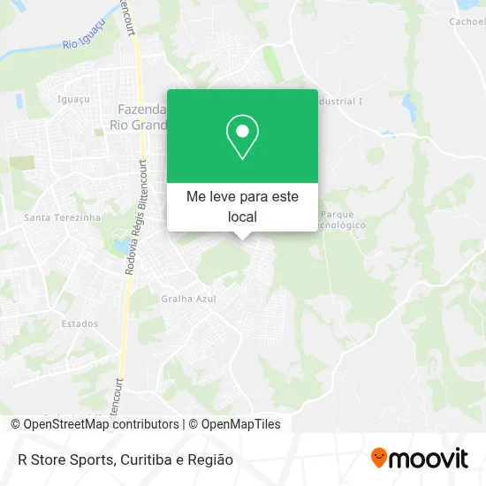 R Store Sports mapa