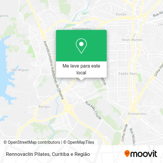 Rennovaclin Pilates mapa
