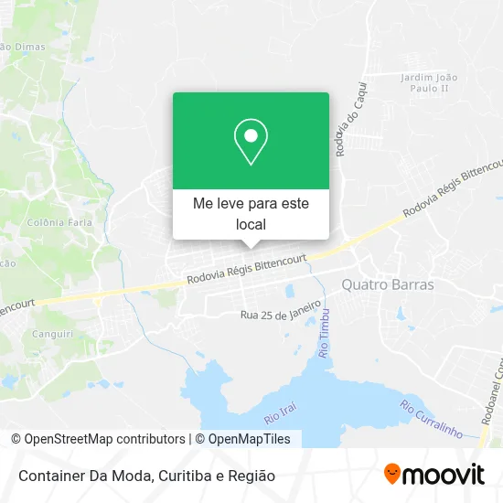 Container Da Moda mapa